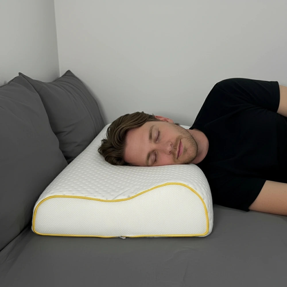 Anatomický vankúš z pamäťovej peny