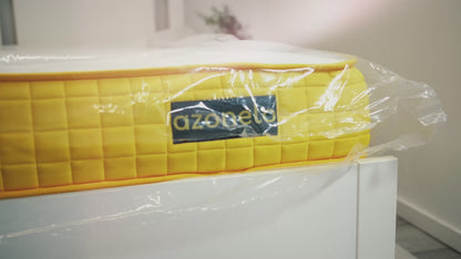 Proces rozbalenia kvalitného slovenského matraca azonelo yellow.